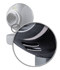 Built-in mic with RightSound™