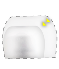 Compact, sleek design