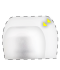 Compact, sleek design