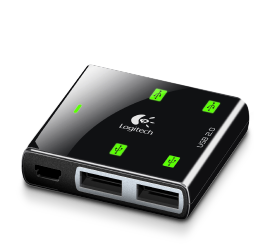Premium 4-Port USB Hub for Notebooks