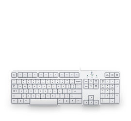 Classic Keyboard K100 White
