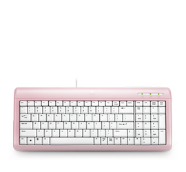 Ultra-Flat Keyboard Pink