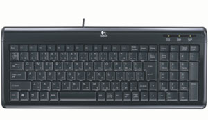 Ultra-Flat Keyboard Dark-Shine(iK-40DS)