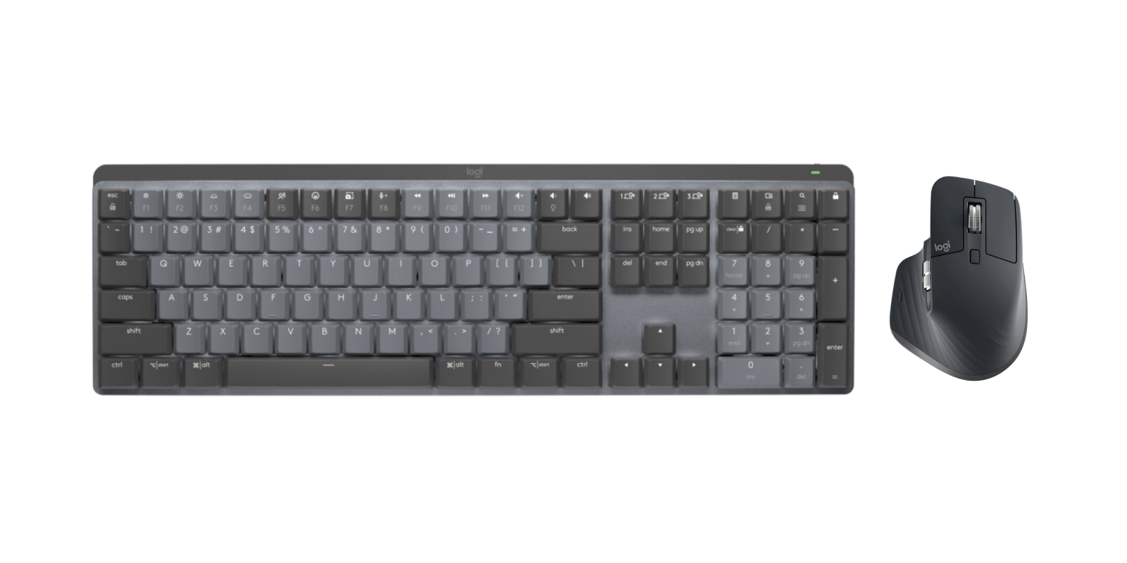 MX Mechanicalフルサイズキーボード + MX Master 3Sワイヤレス