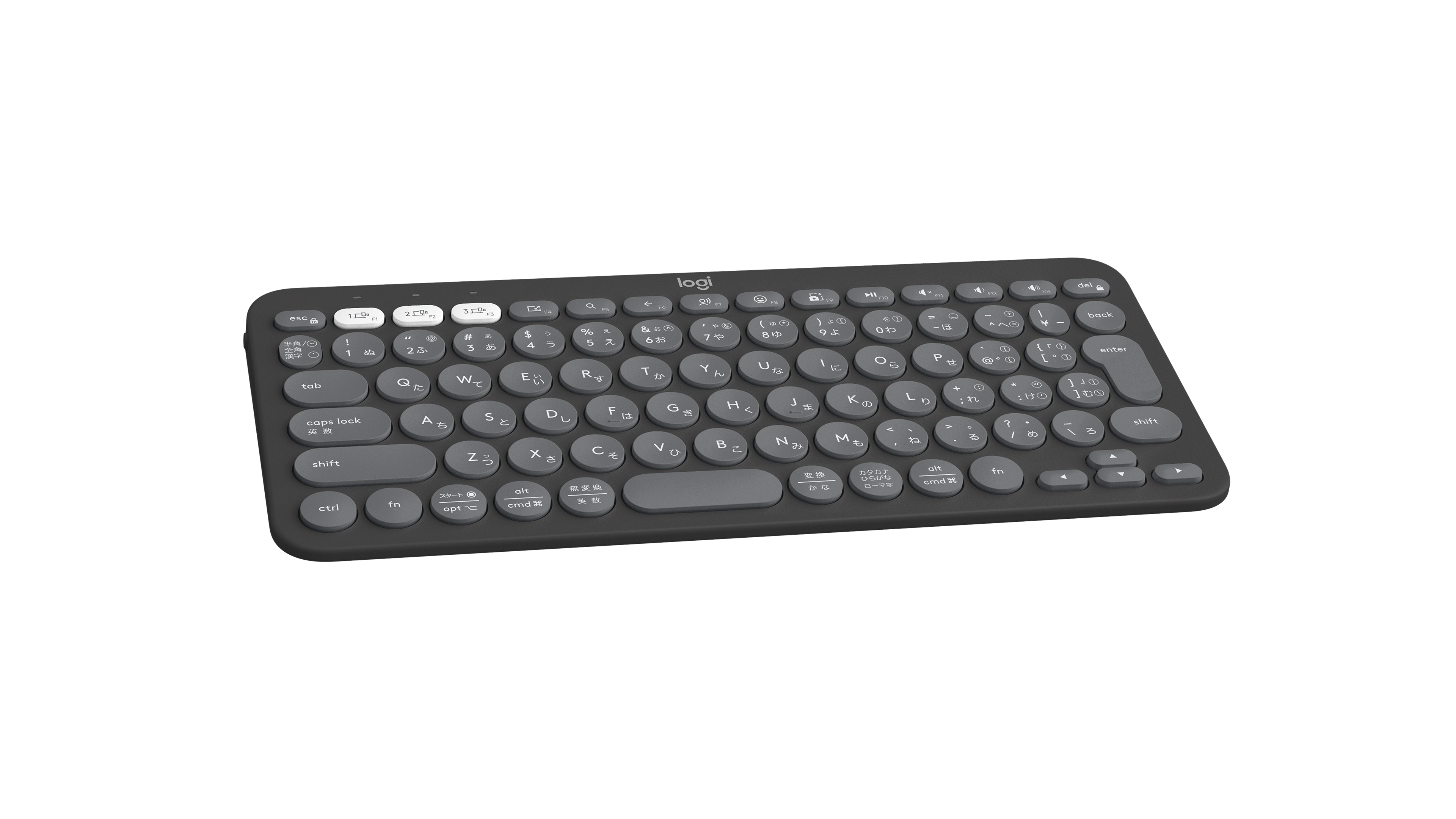 Pebble Keys 2 K380s Bluetoothキーボード |ロジクール