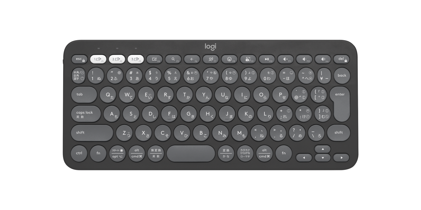 Amazon.co.jp: ロジクール ワイヤレスキーボード PEBBLE KEYS 2