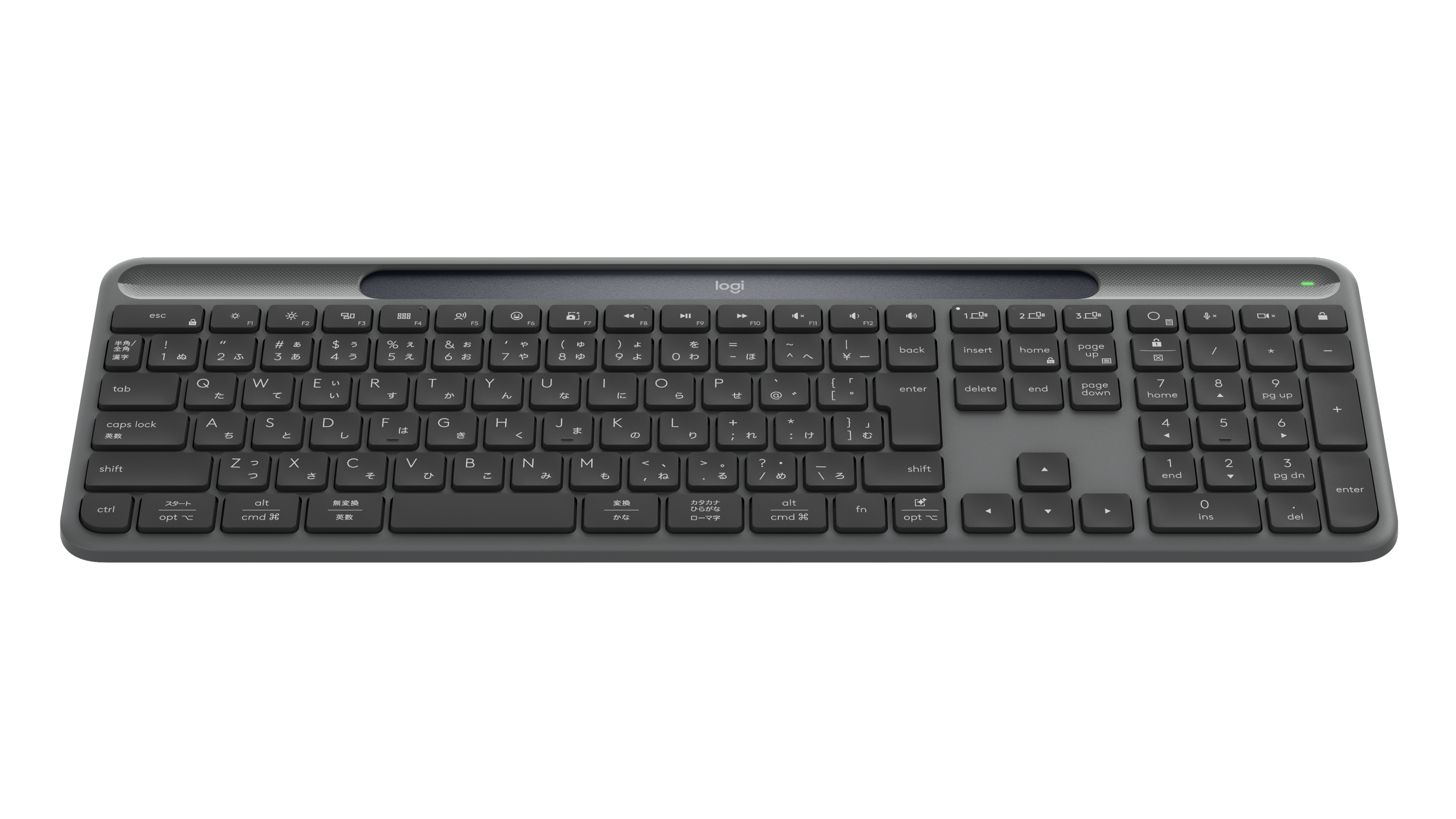 ロジクール Signature Slim Solar+ ワイヤレスキーボード | ソーラー充電