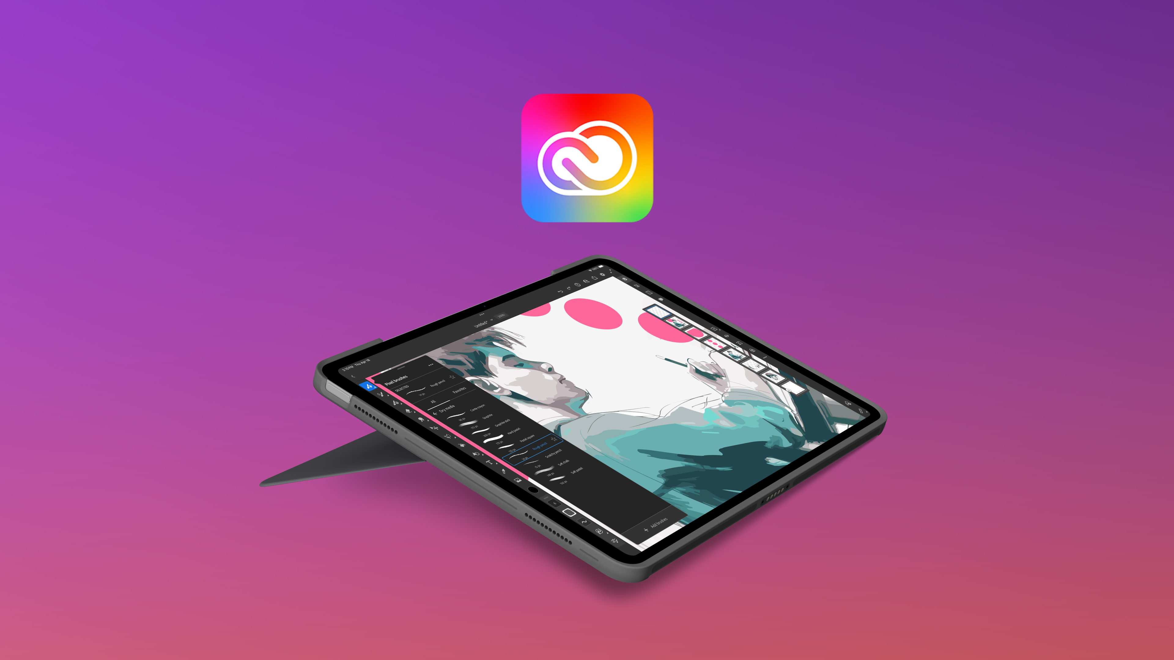 Combo Touchキーボードケース（iPad air用） |ロジクール