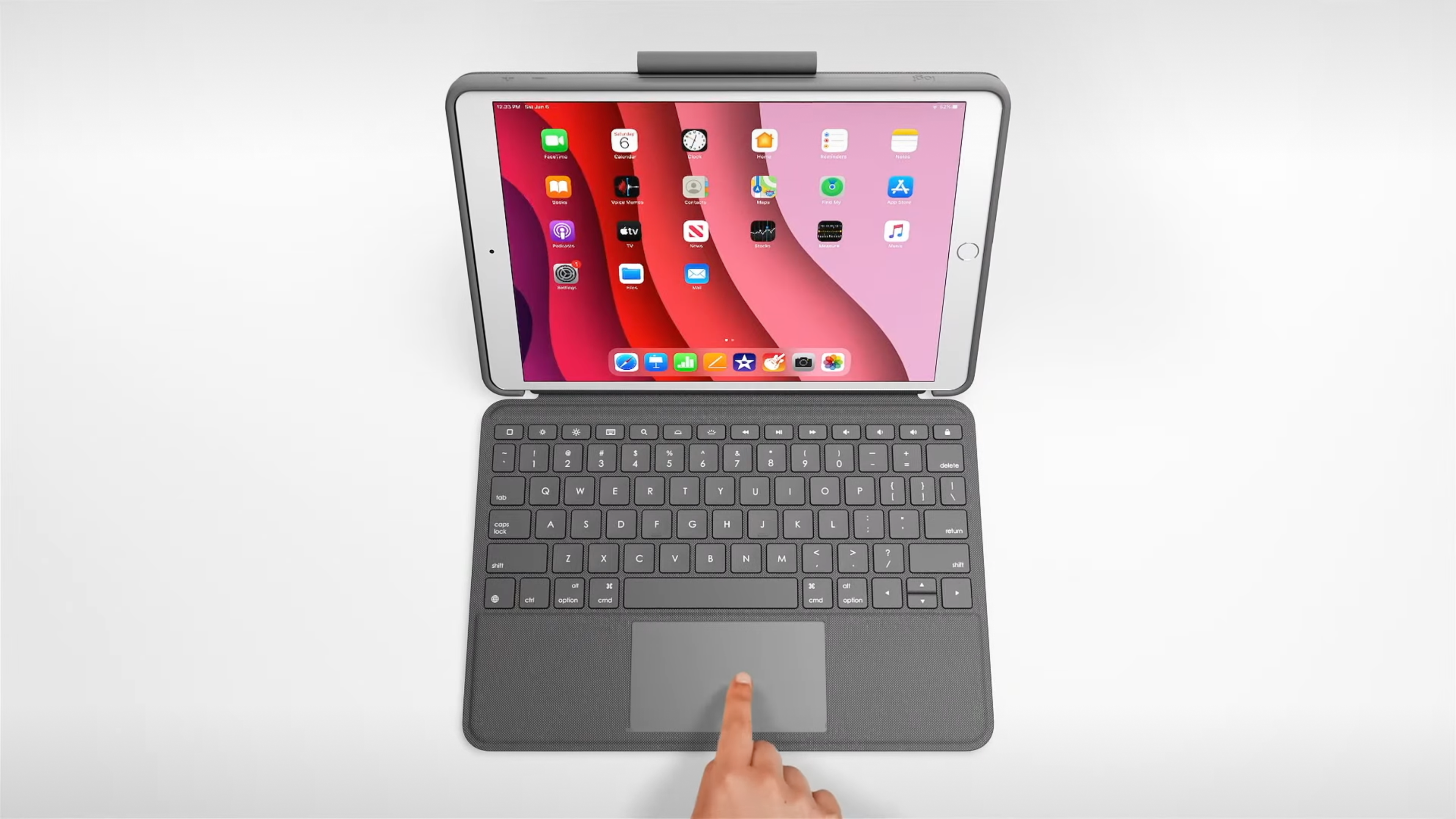 Combo TouchキーボードケースiPad用 |ロジクール