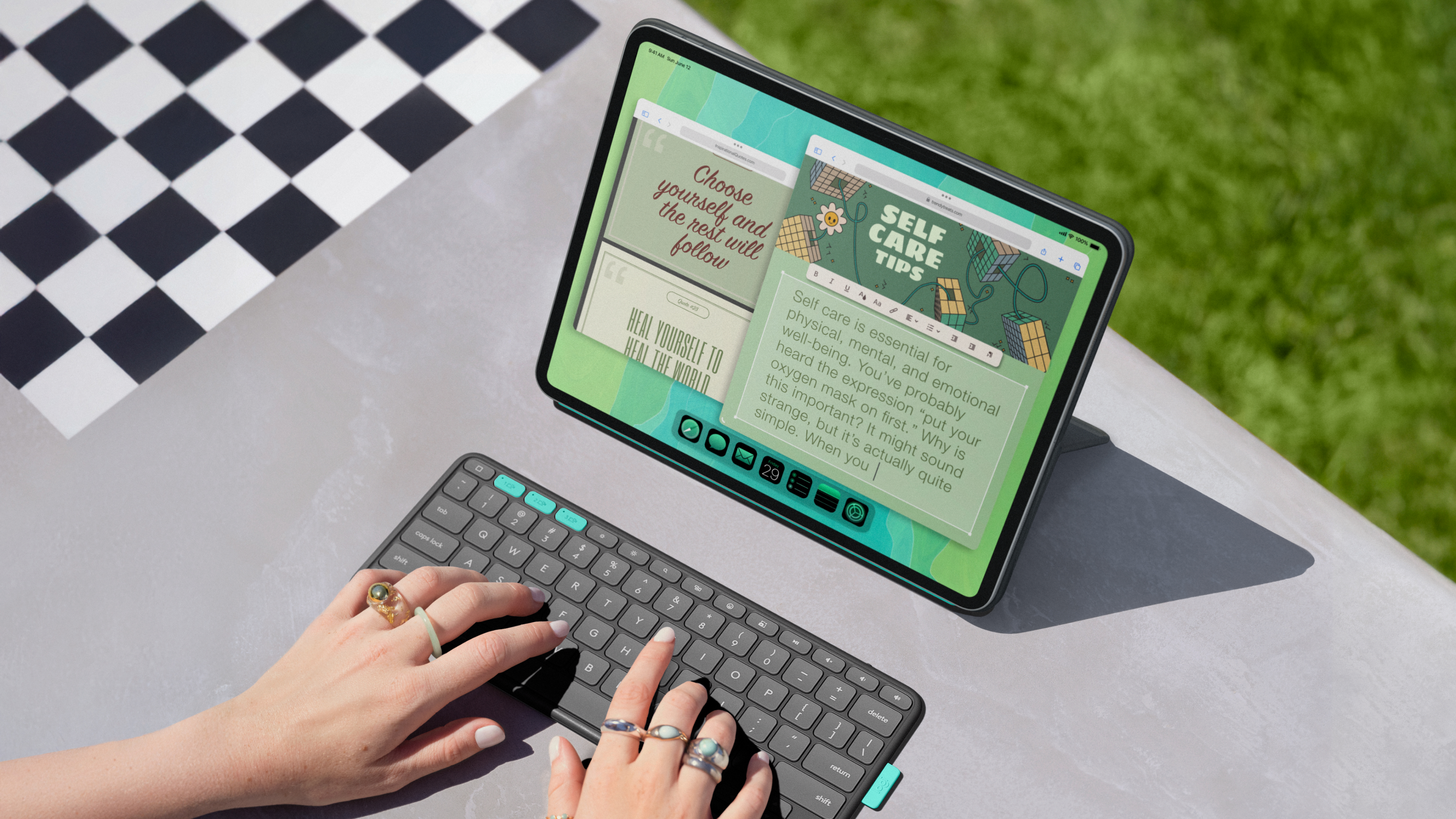 logicool FLIP FOLIO 13インチ用 Flip Folio - iPad キーボードケース | ロジクール