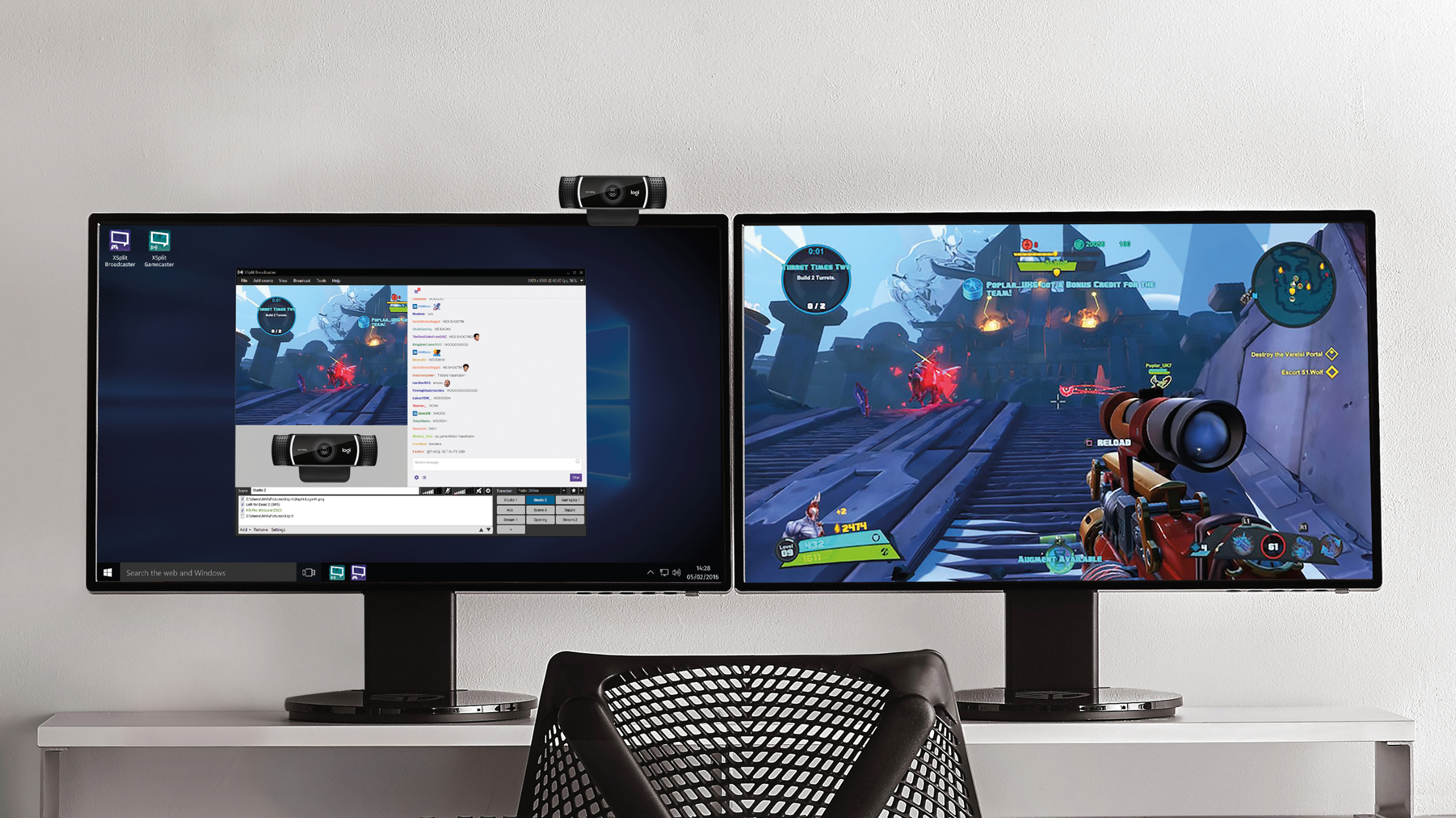 ロジクールC922 Pro Stream 1080pウェブカメラ + Captureソフトウェア