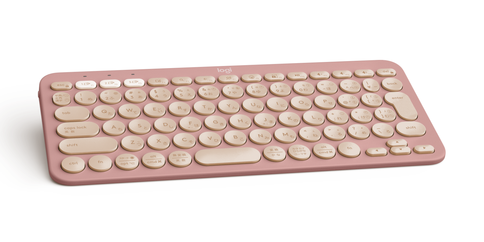 Pebble Keys 2 K380s Bluetoothキーボード |ロジクール