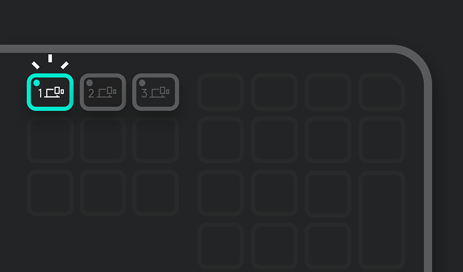 LEDが高速で点滅するはずです