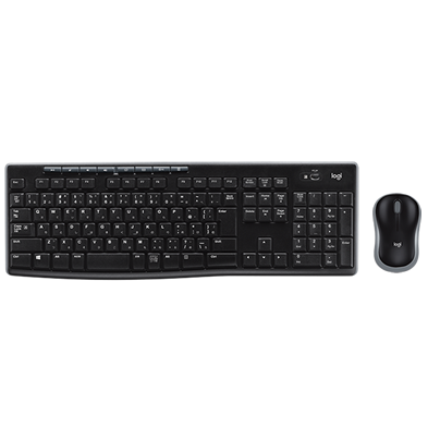 ロジクールmk270信頼できるワイヤレスキーボードとマウスのコンボ